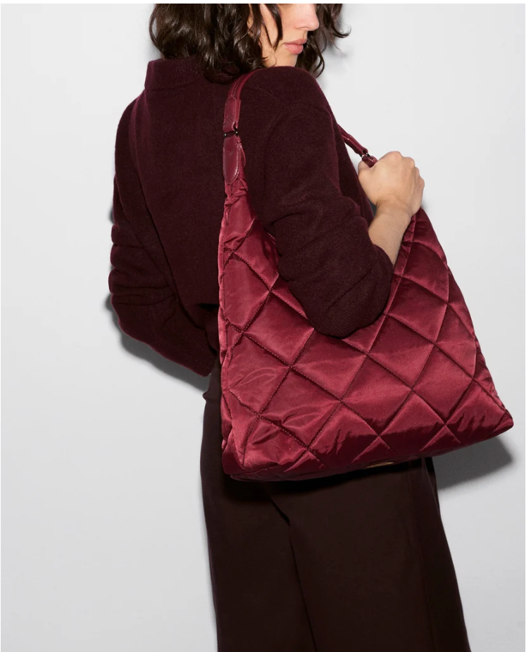 MADISON SHOULDER CLARET