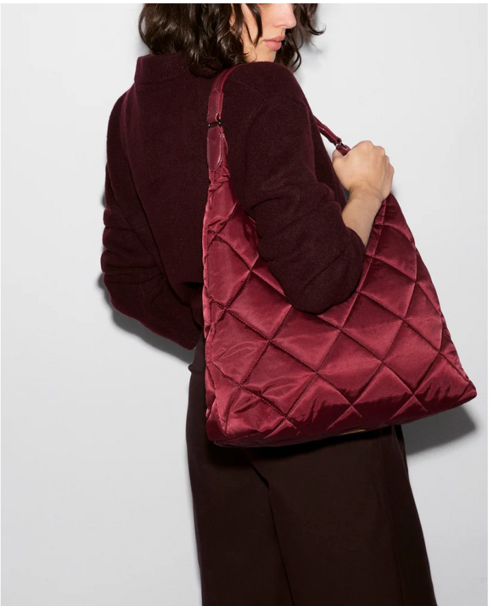 MADISON SHOULDER CLARET