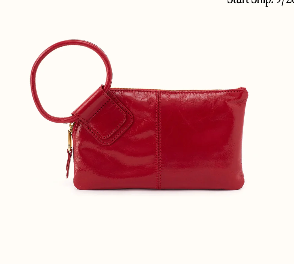 SABLE TRUE RED CLUTCH