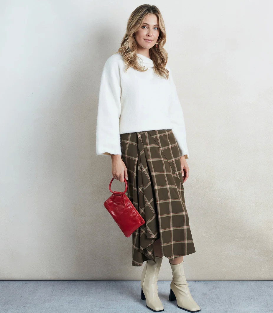 SABLE TRUE RED CLUTCH