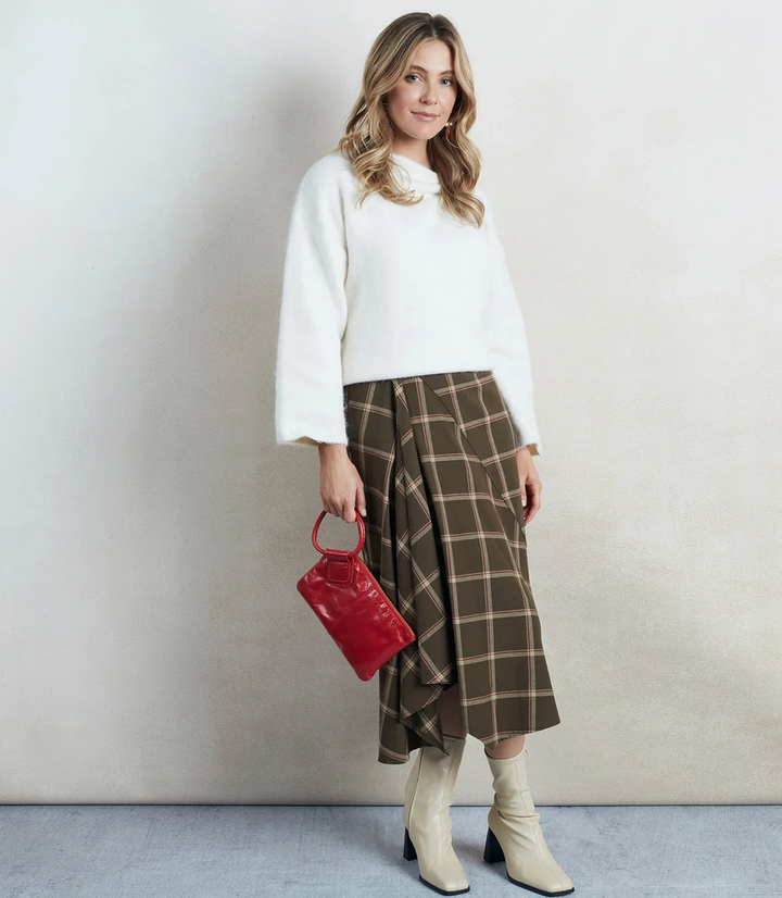 SABLE TRUE RED CLUTCH