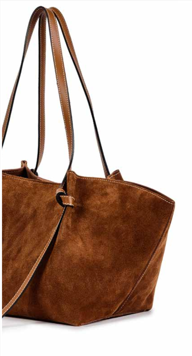 HOLLY COGNAC TOTE