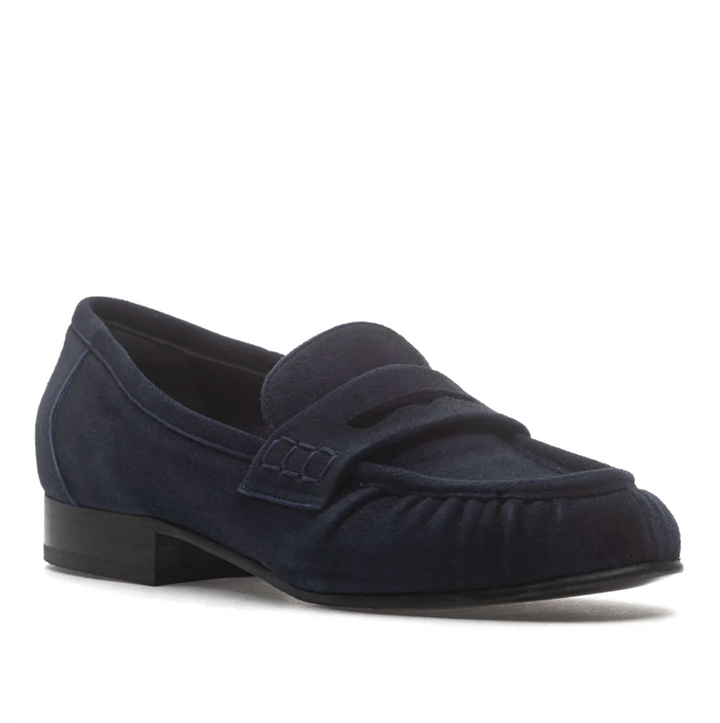 VIOLA NAVY SUEDE LOAFER