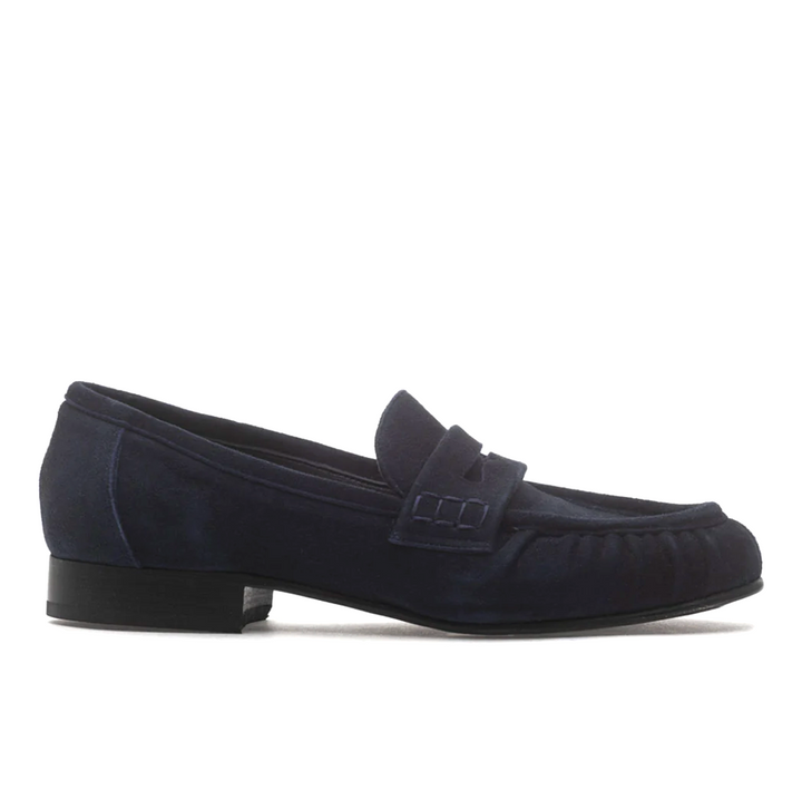 VIOLA NAVY SUEDE LOAFER