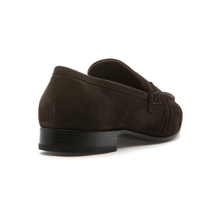 VIOLA BROWN SUEDE LOAFER