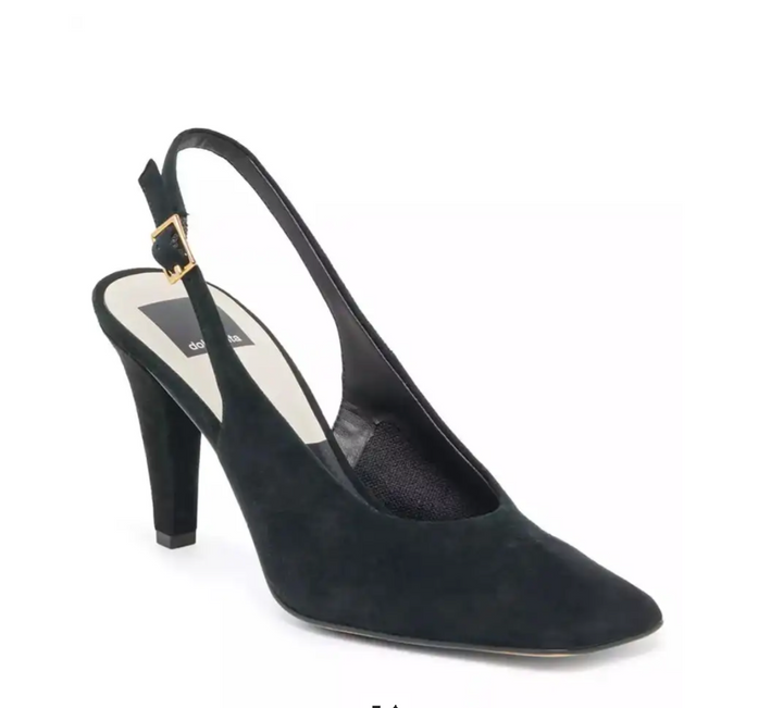 GESSIA ONYX SUEDE HEEL