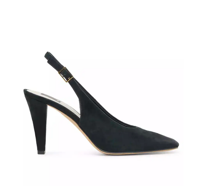 GESSIA ONYX SUEDE HEEL