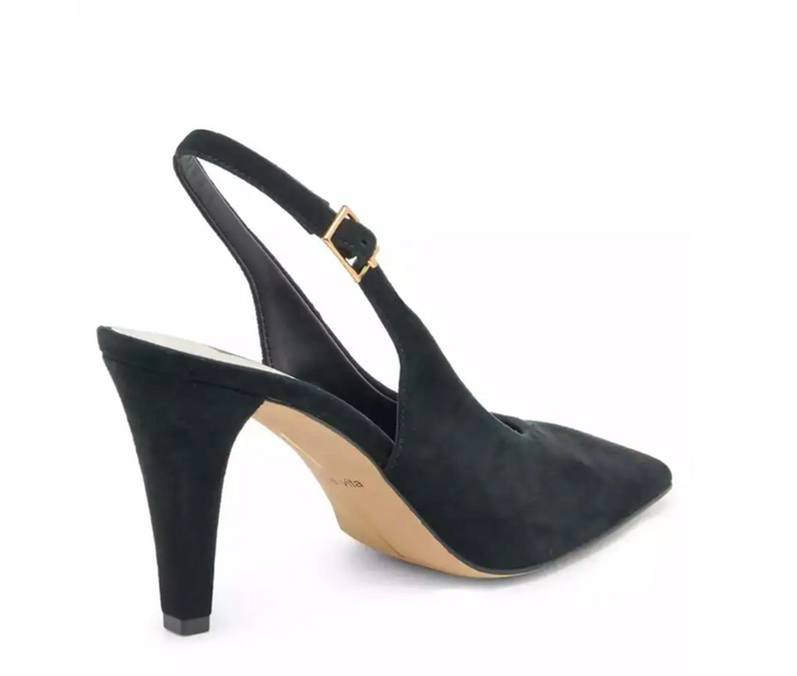 GESSIA ONYX SUEDE HEEL