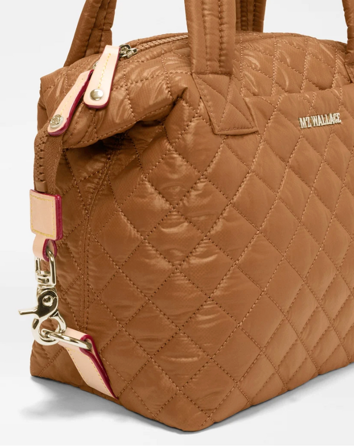 SUTTON SMALL COGNAC TOTE