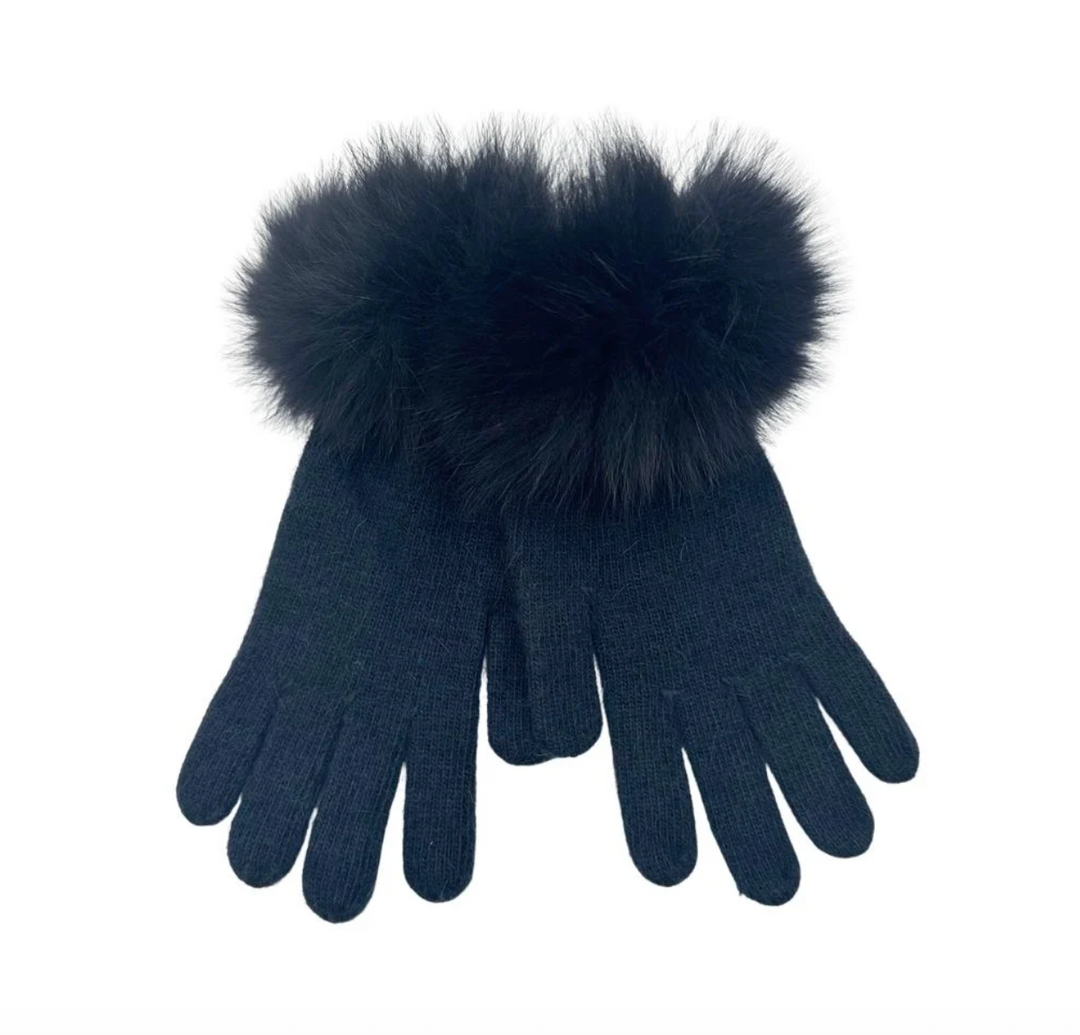 GLOVE07 FOX CUFF NAVY