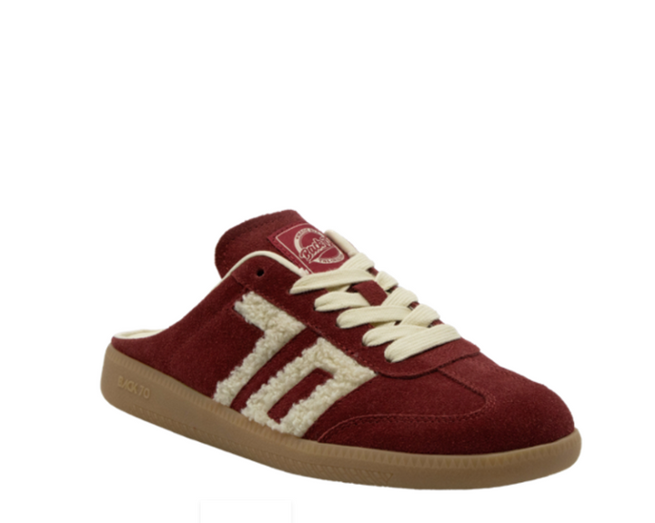 EASTER RED TEDDY BACKLESS SNEAKER