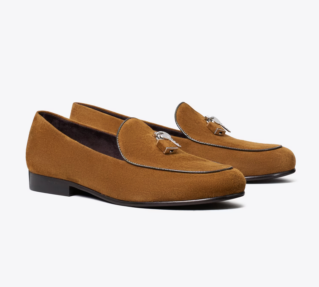 LOCK SMOKING SLIPPER CARAMEL