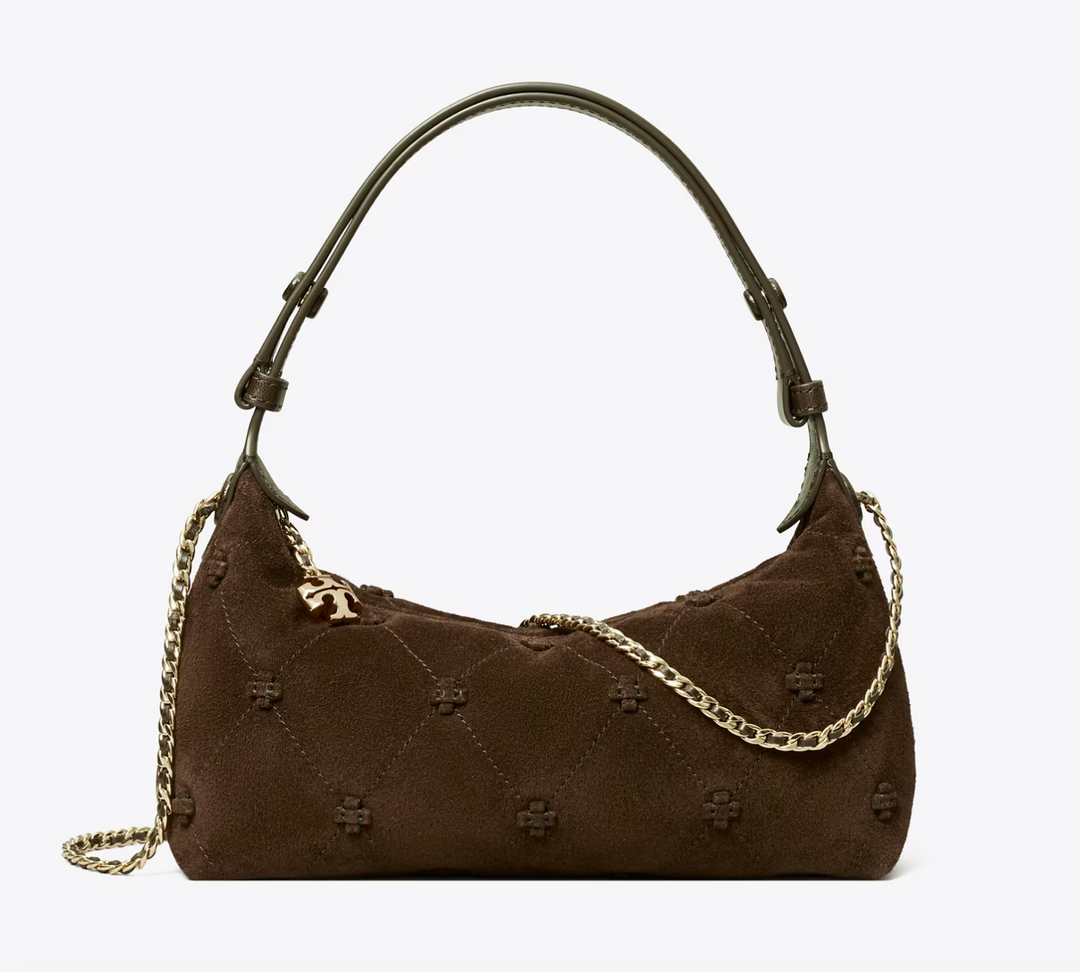 BUNNY KNOT POCHETTE DARK COCOA