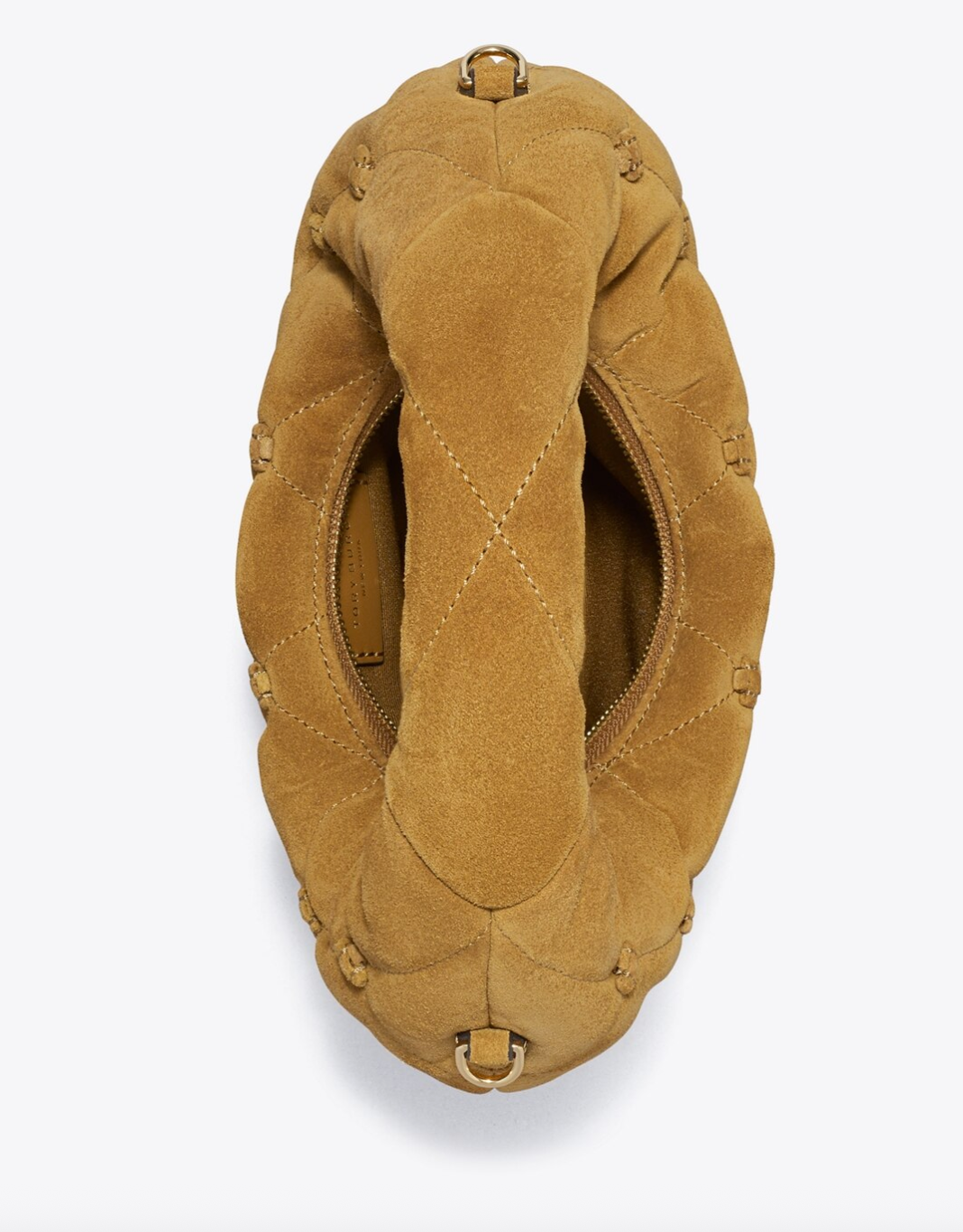 BUNNY KNOT SMALL CRESCENT BAG TOFFEE