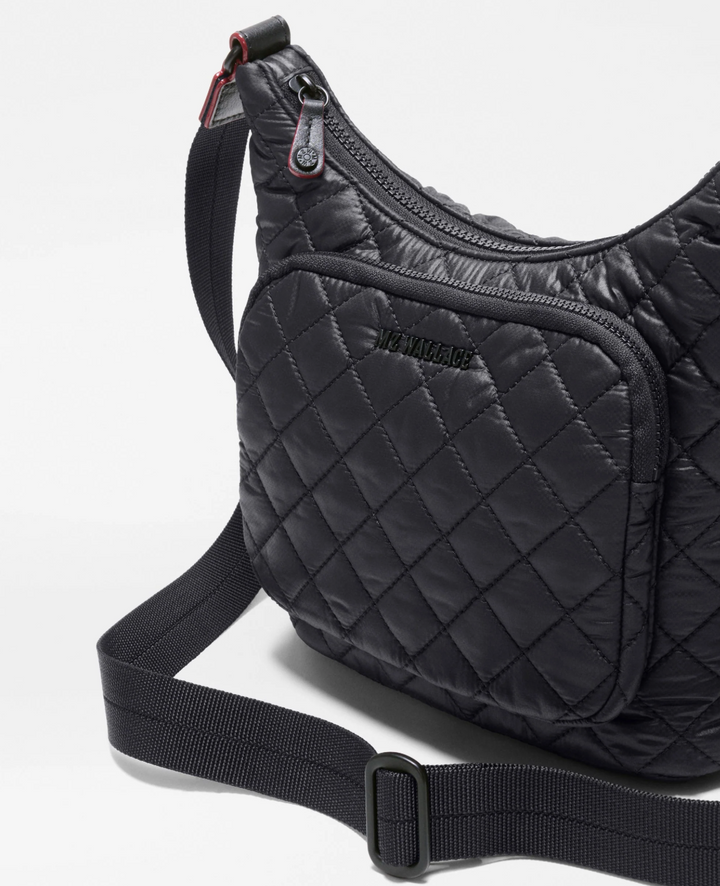 METRO SLOAN BLACK CROSSBODY