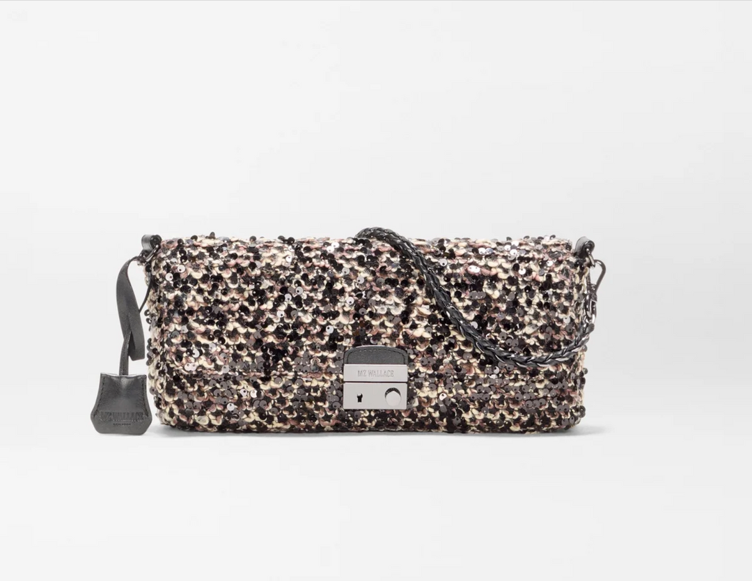 CROSBY LOCK BAGUETTE SEQUIN WINTER BOUCLE