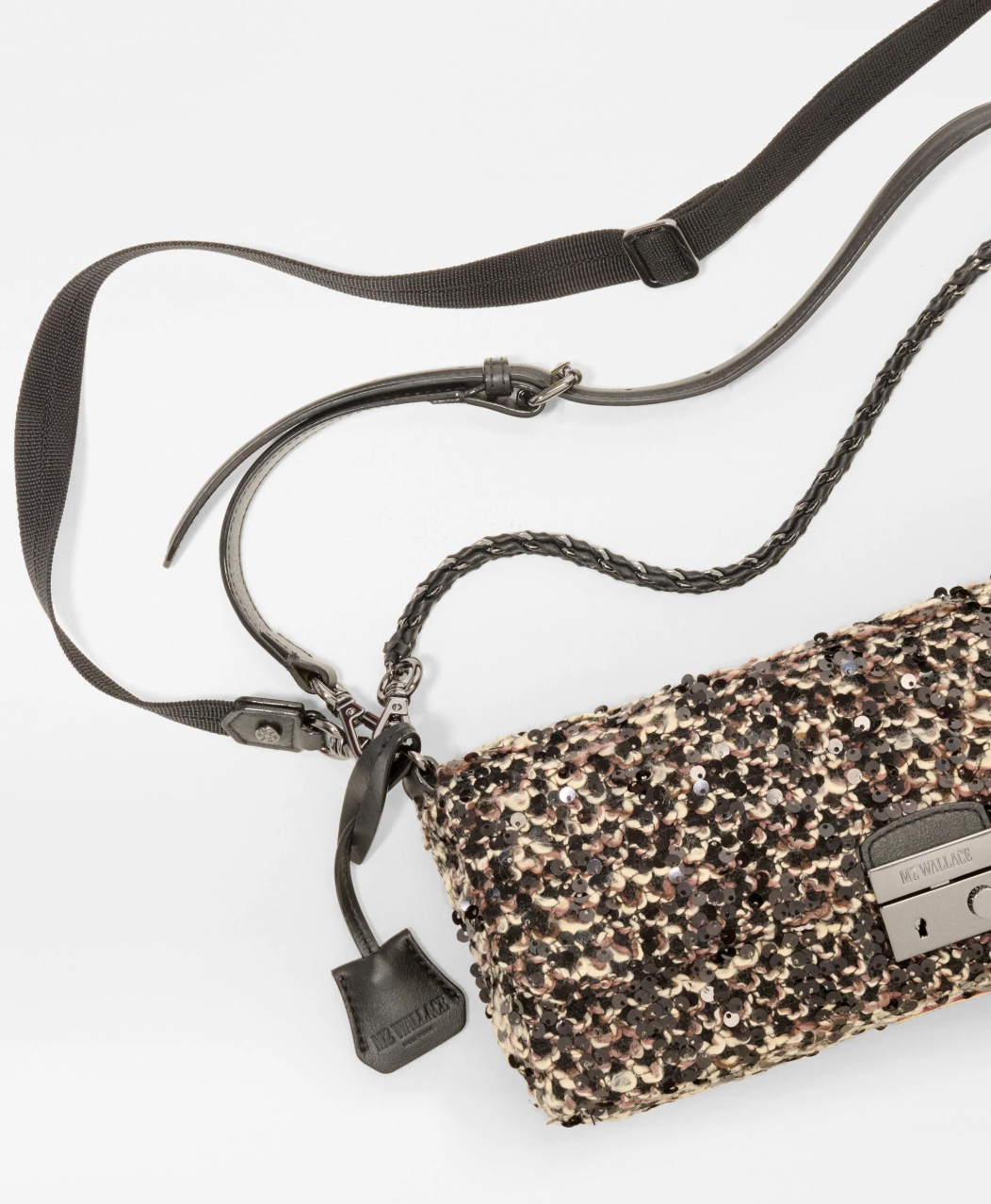 CROSBY LOCK BAGUETTE SEQUIN WINTER BOUCLE