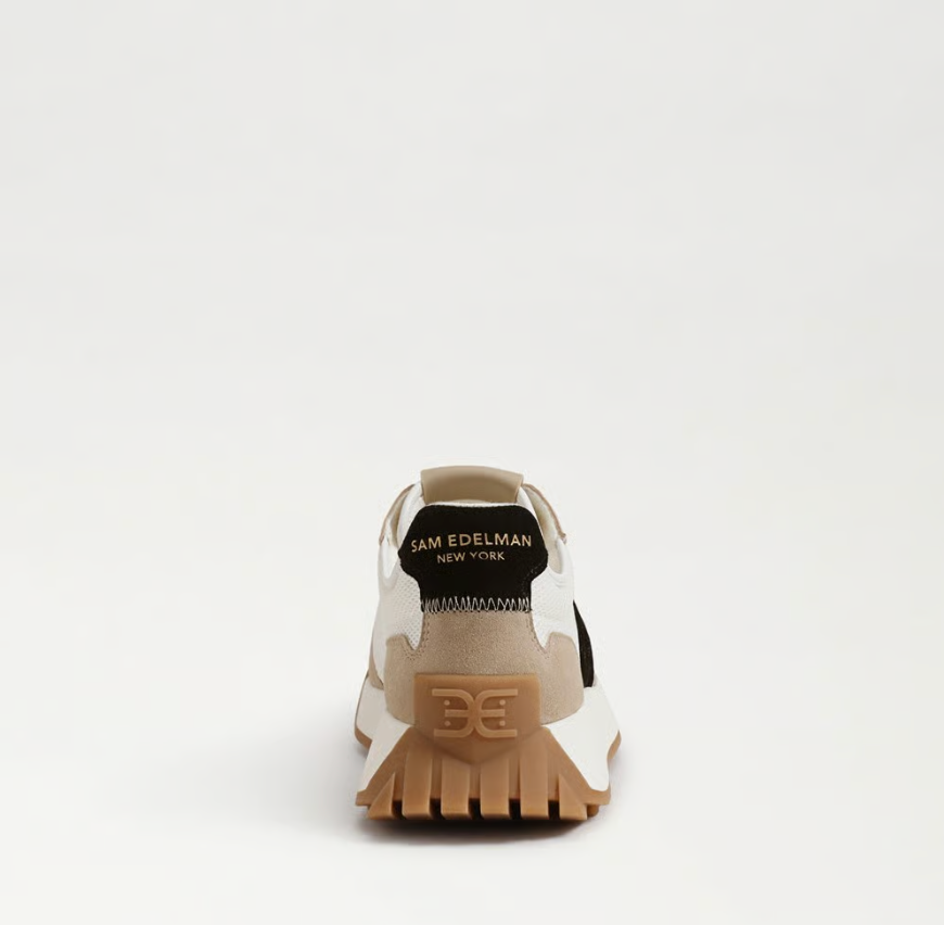 LANGLEY WHITE/TAN/BLACK SNEAKER