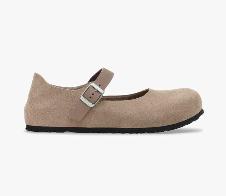 MANTOVA TAUPE SUEDE MARYJANE