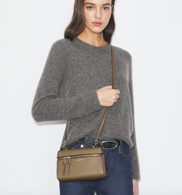 ROMY SLIM TOP HANDLE WILD MUSHROOM