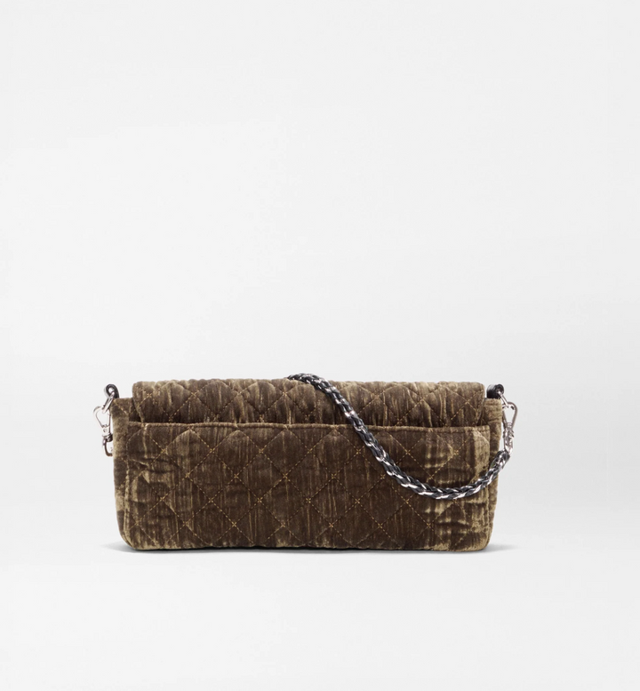 CROSBY LOCK BAGUETTE PECAN VELVET