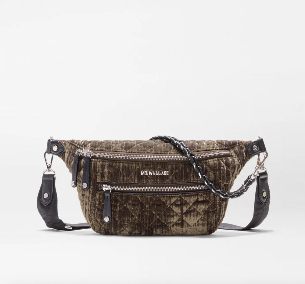 CROSBY SLING PECAN VELVET