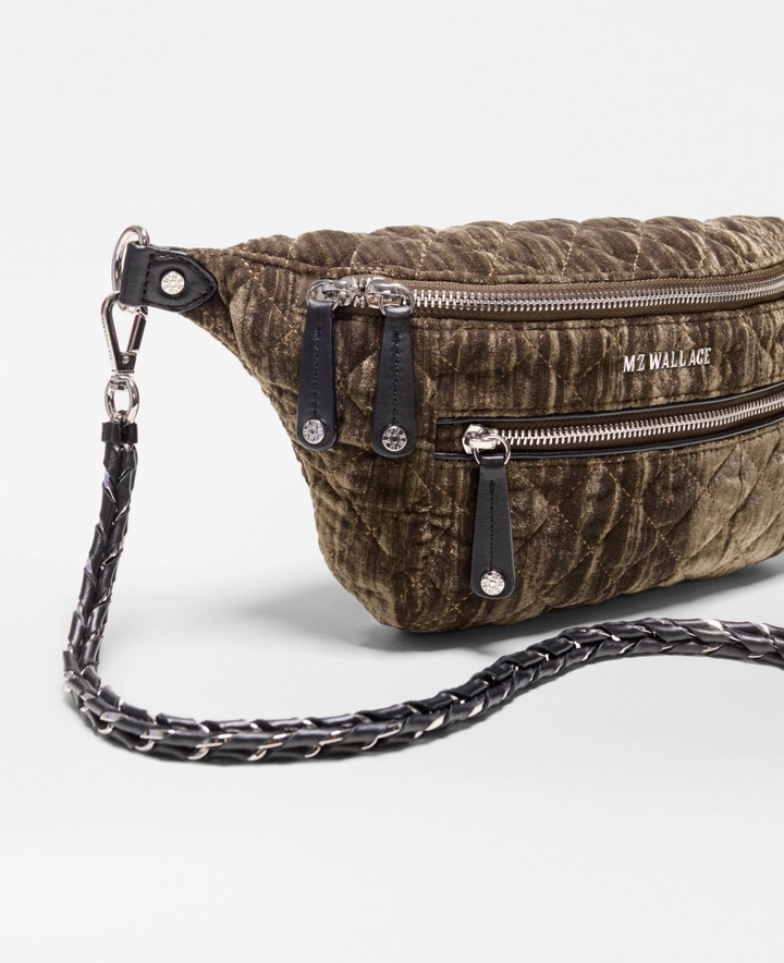CROSBY SLING PECAN VELVET