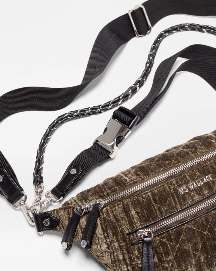 CROSBY SLING PECAN VELVET