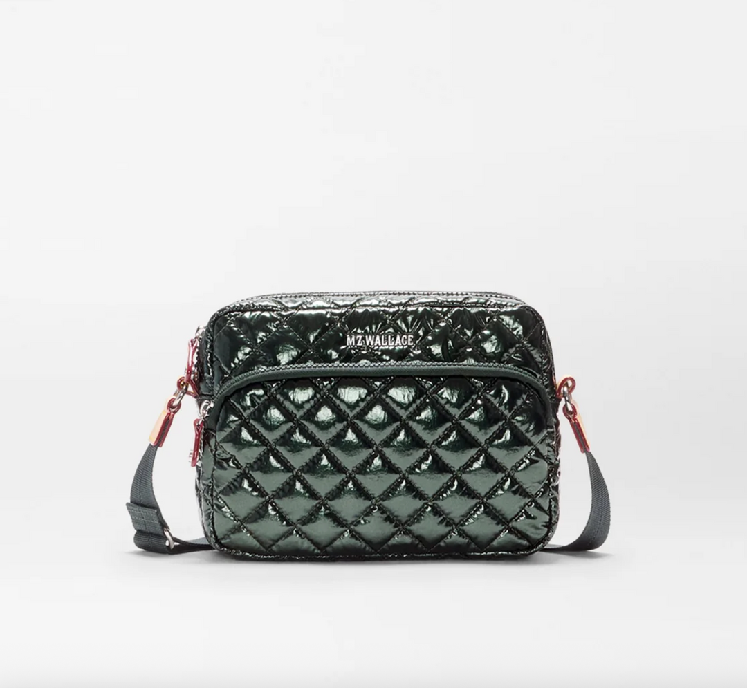 METRO CAMERA BAG METALLIC GREEN