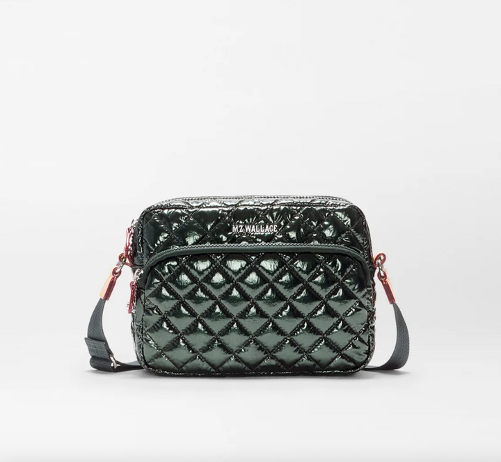 METRO CAMERA BAG METALLIC GREEN