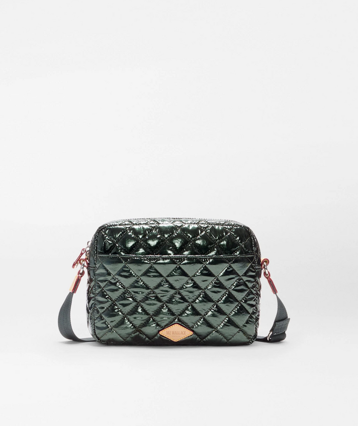 METRO CAMERA BAG METALLIC GREEN
