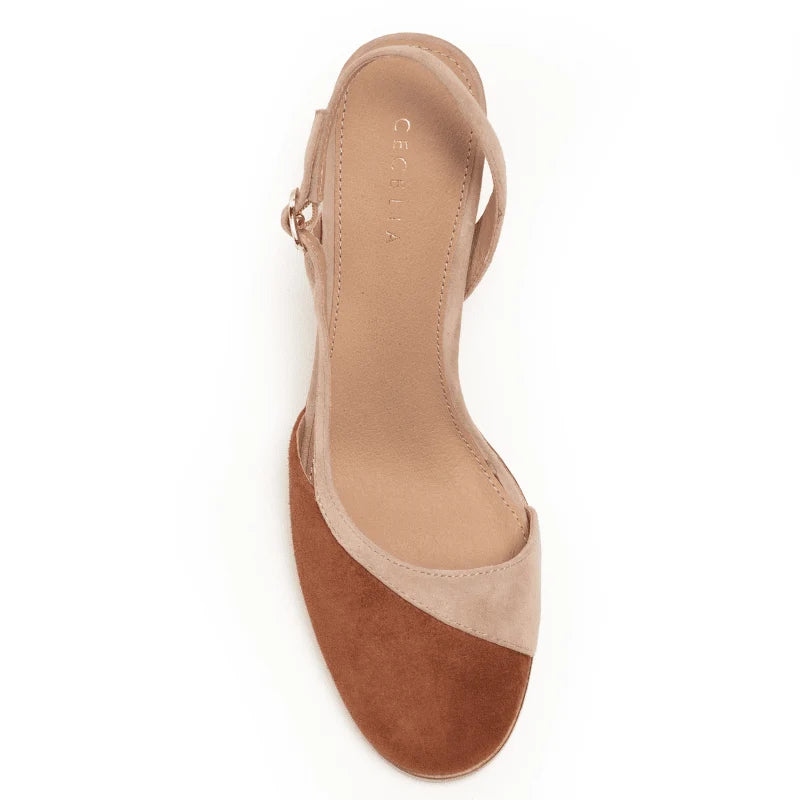 SOPHIA CAFE/TEA SLINGBACK