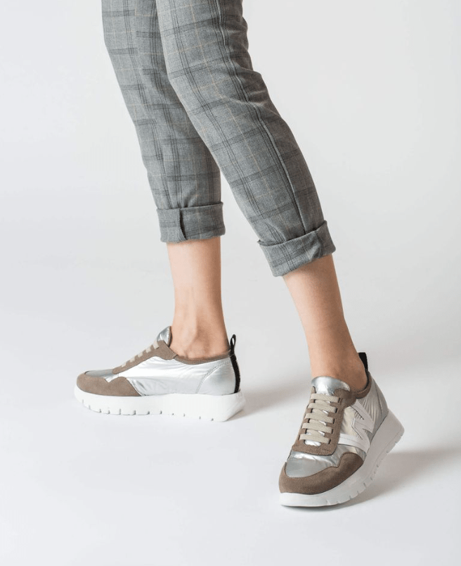 WONDERS A - 2416 TAUPE/PLATA Shoes | Shop now at Main &amp; Taylor Shoes!