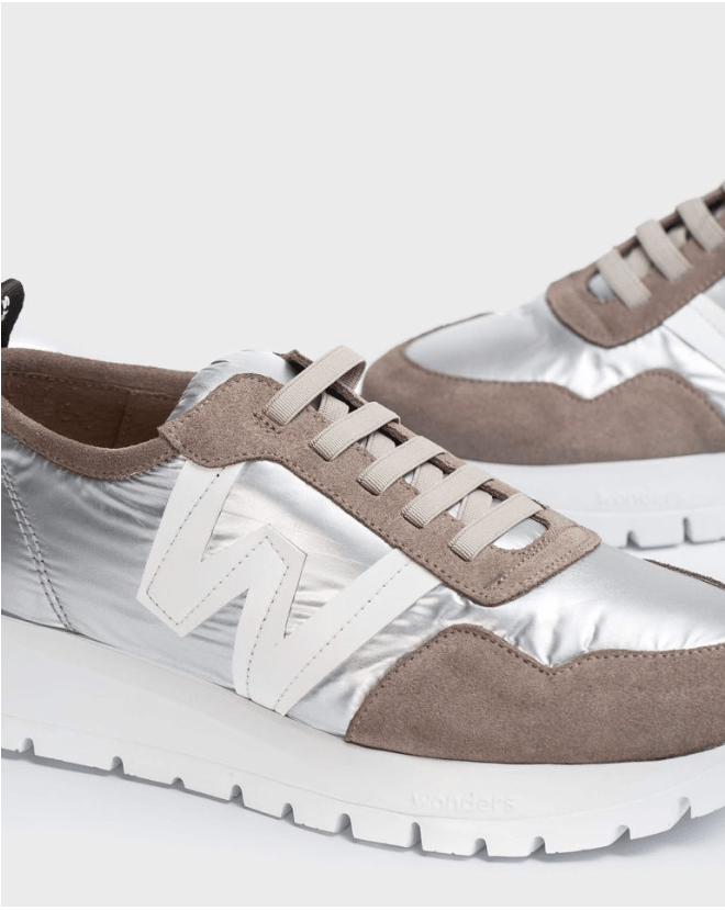 WONDERS A - 2416 TAUPE/PLATA Shoes | Shop now at Main &amp; Taylor Shoes!