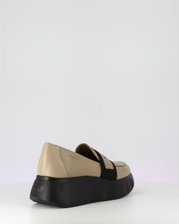 WONDERS A - 3633 TAUPE/BLACK Shoes | Shop now at Main &amp; Taylor Shoes!