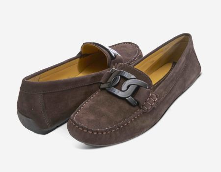VANELI AIKER CHOCOLATE SUEDE Shoes | Shop now at Main & Taylor Shoes!