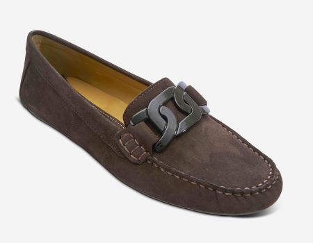 VANELI AIKER CHOCOLATE SUEDE Shoes | Shop now at Main &amp; Taylor Shoes!