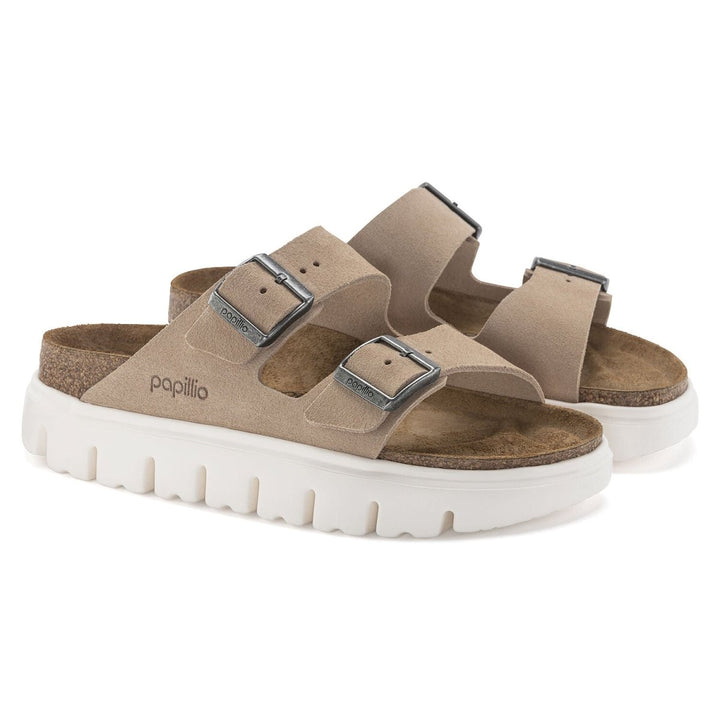 Birkenstock ARIZONA CHUNKY WARM SAND Shoes | Shop now at Main &amp; Taylor Shoes!