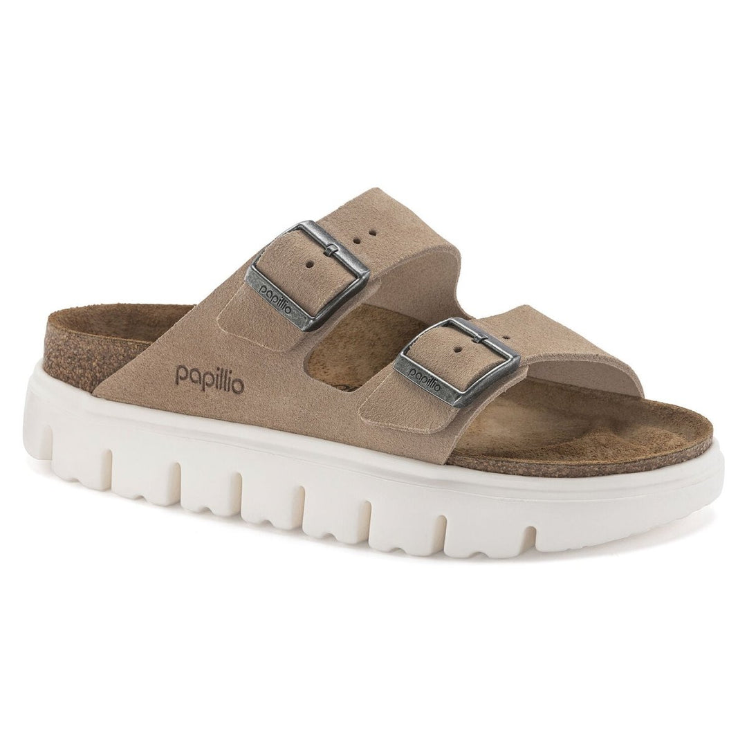 Birkenstock ARIZONA CHUNKY WARM SAND Shoes | Shop now at Main &amp; Taylor Shoes!