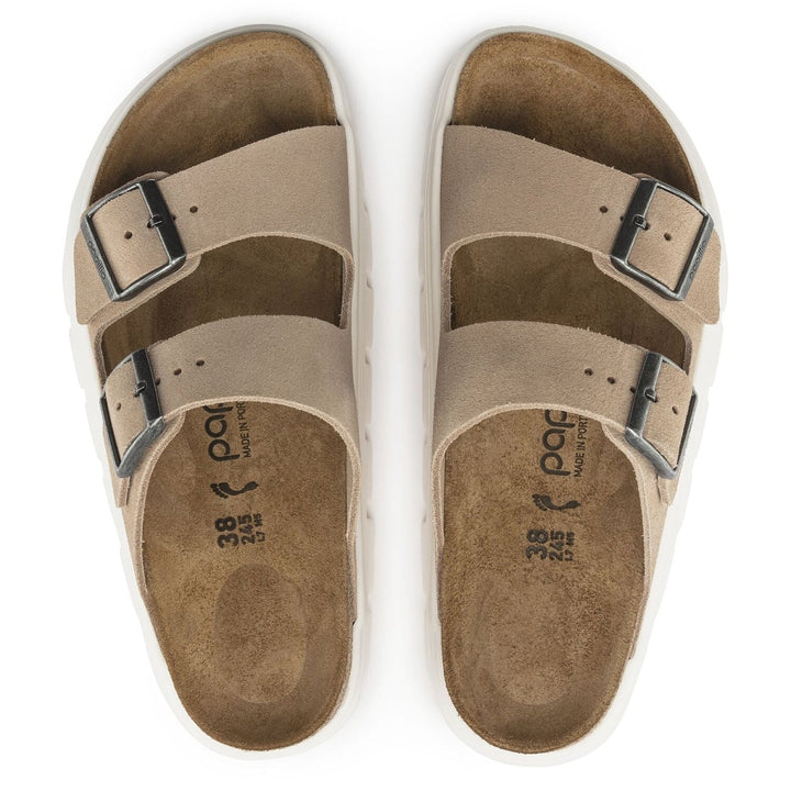 Birkenstock ARIZONA CHUNKY WARM SAND Shoes | Shop now at Main &amp; Taylor Shoes!