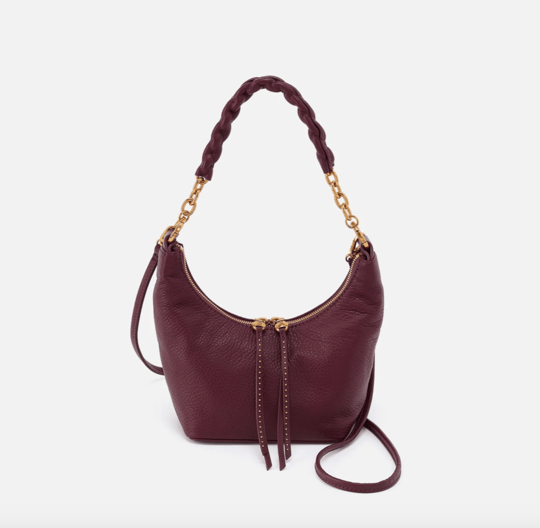 HOBO ASTRID SMALL CROSSBODY MULBERRY GLAZE HANDBAGS | Shop now at Main &amp; Taylor Shoes!