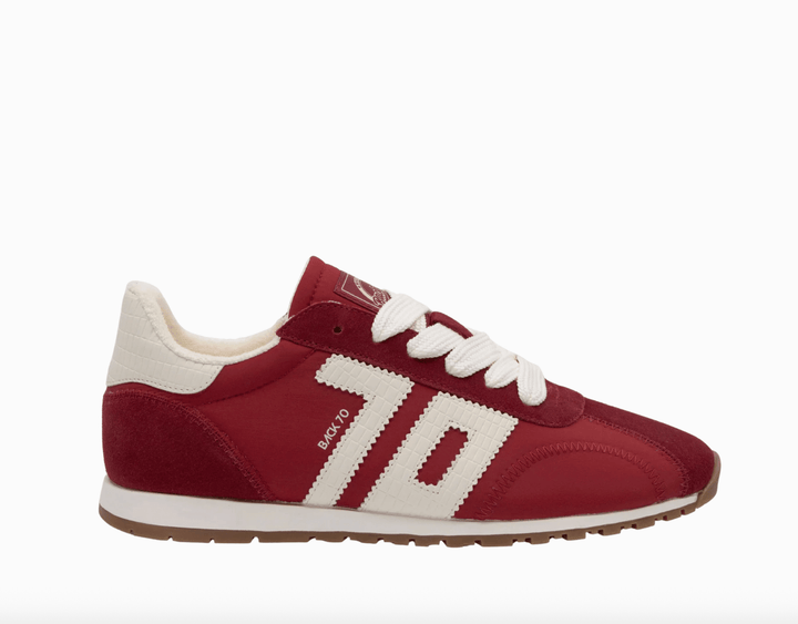 BACK 70 ASIAN RED/WHITE SNEAKER SHOES | Shop now at Main &amp; Taylor Shoes!