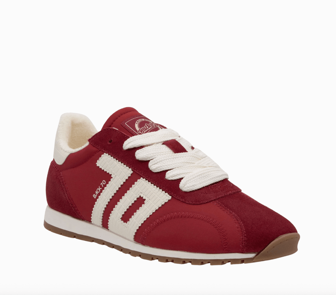 BACK 70 ASIAN RED/WHITE SNEAKER SHOES | Shop now at Main & Taylor Shoes!