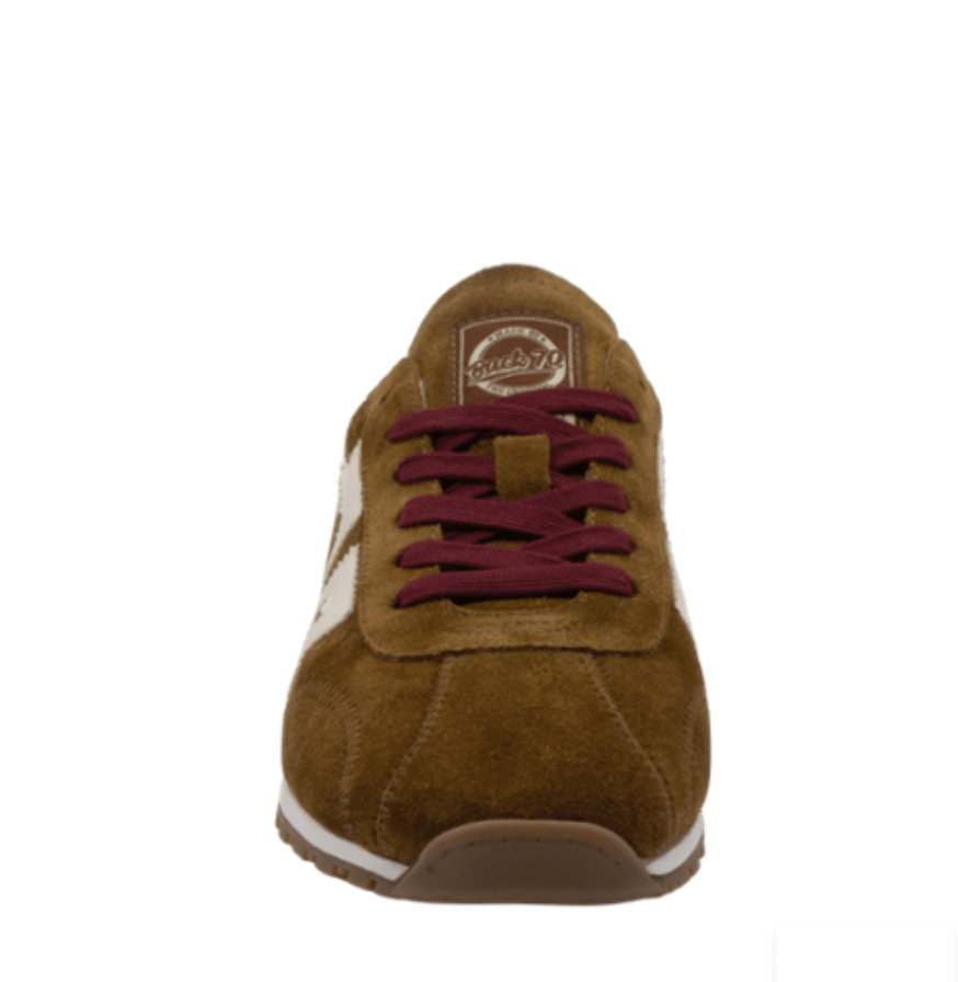 Back 70 ASIAN TOBACCO BUTTER SUEDE SNEAKER Shoes | Shop now at Main &amp; Taylor Shoes!