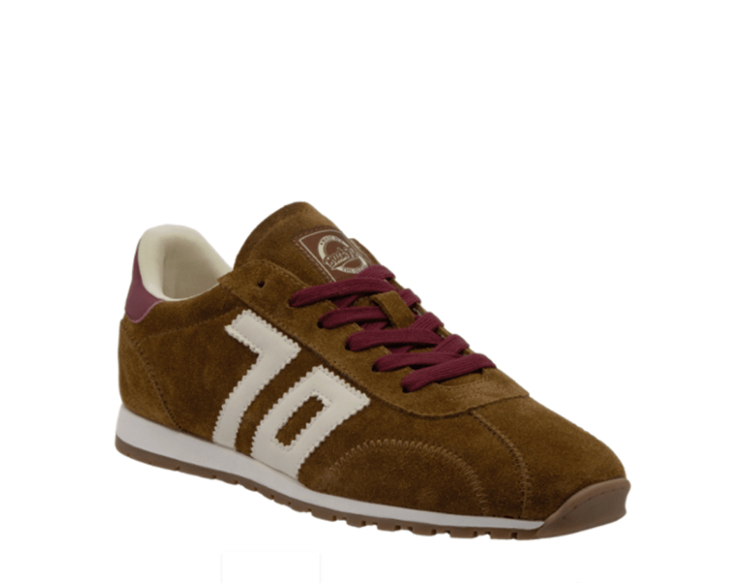 Back 70 ASIAN TOBACCO BUTTER SUEDE SNEAKER Shoes | Shop now at Main & Taylor Shoes!