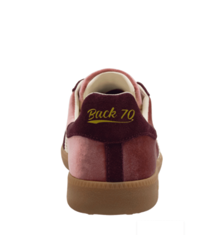 Back 70 CLOUD WINE BUTTER VELVET SNEAKER Shoes | Shop now at Main &amp; Taylor Shoes!