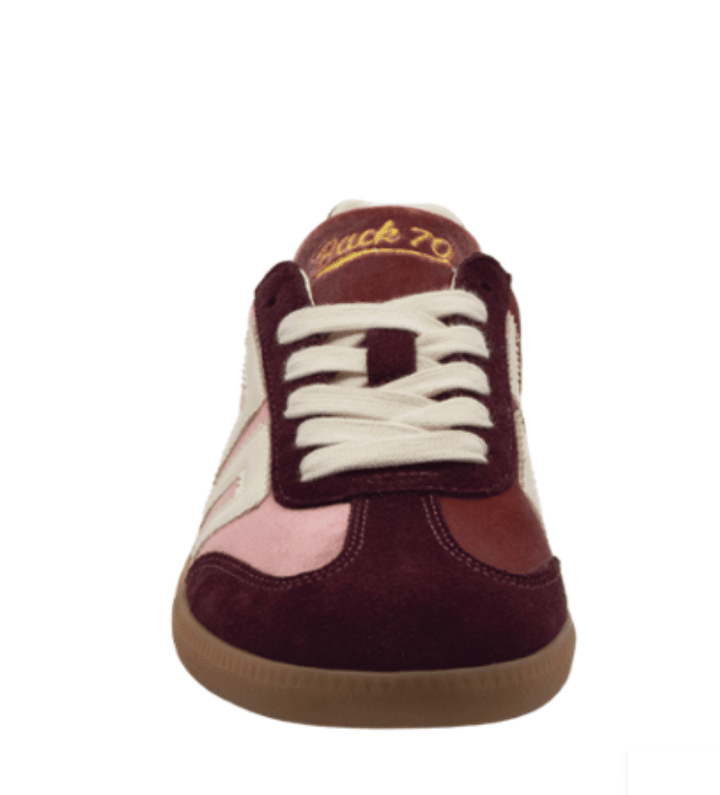 Back 70 CLOUD WINE BUTTER VELVET SNEAKER Shoes | Shop now at Main &amp; Taylor Shoes!