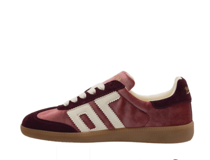 Back 70 CLOUD WINE BUTTER VELVET SNEAKER Shoes | Shop now at Main &amp; Taylor Shoes!