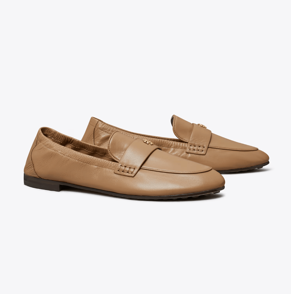 Tory Burch ローファー ALMOND FLOUR200 TORY BURCH BALLET LOAFER ALMOND FLOUR SHOES | Main & Taylor