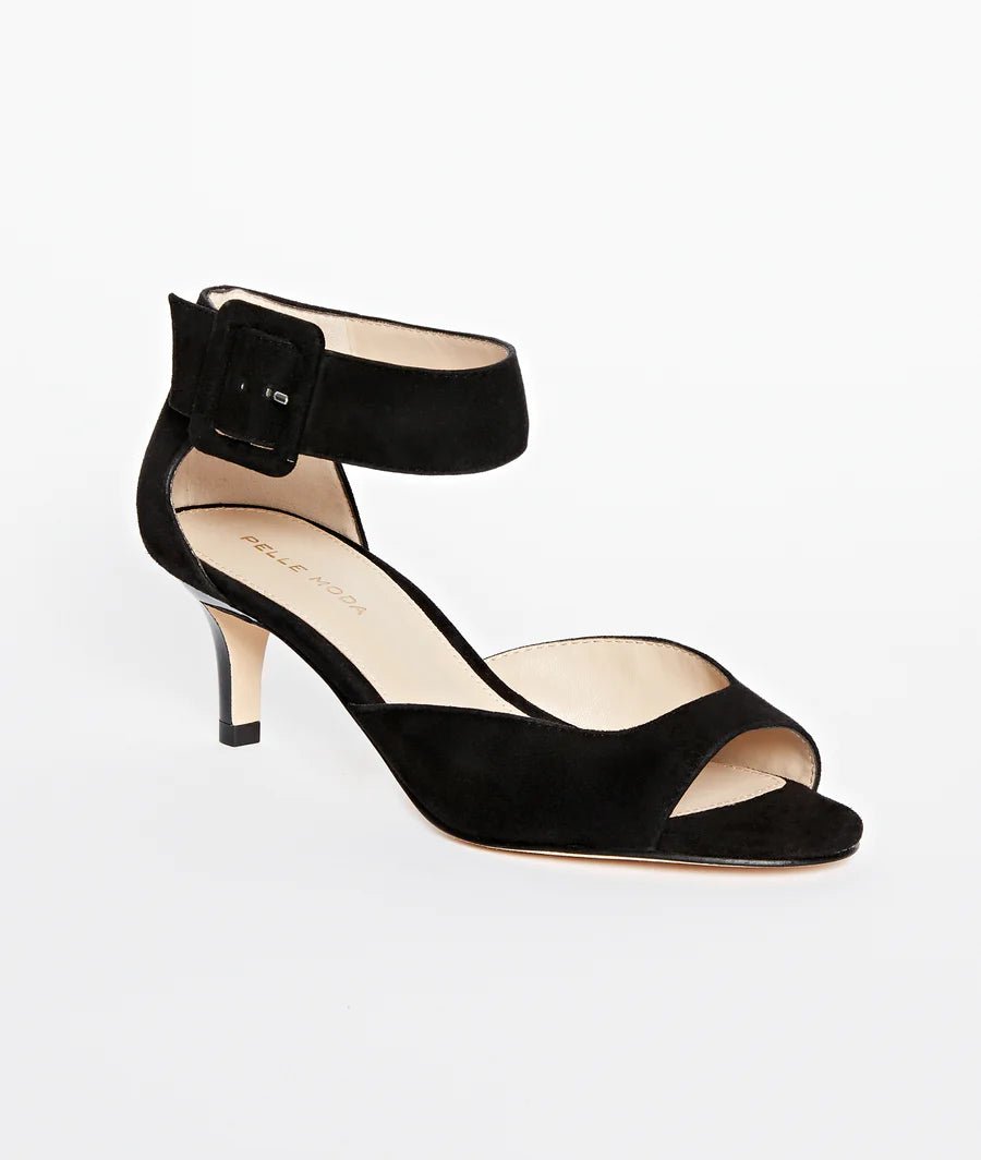 Pelle Moda BERLIN BLACK SUEDE Shoes | Shop now at Main & Taylor Shoes!